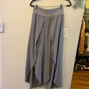 Halara Grey Split Leg Pant